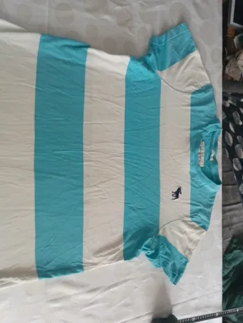 Tee shirt manches courtes homme Abercrombie & Fitch taille L logo brodé