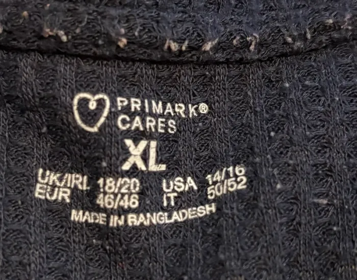 Haut de pyjama bleu - photo numéro 5