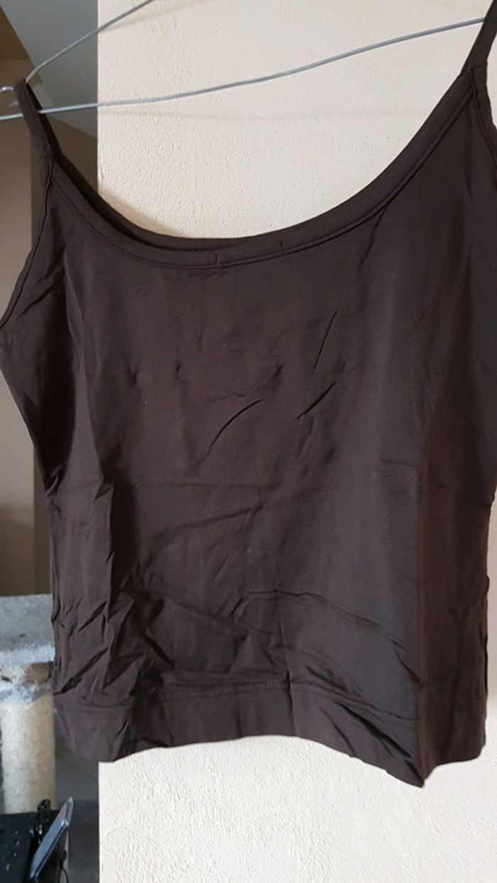 Petit débardeur marron - photo numéro 3