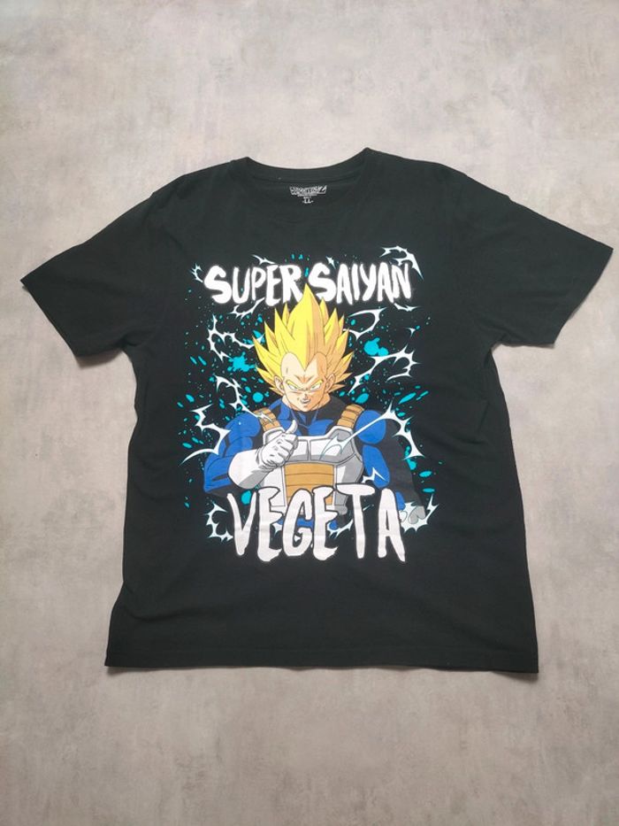 T-shirt Dragon Ball Z – Vegeta Super Saiyan – Taille LL - photo numéro 2