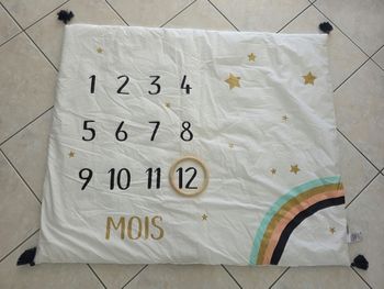 Tapis photo bébé.  Verbaudet