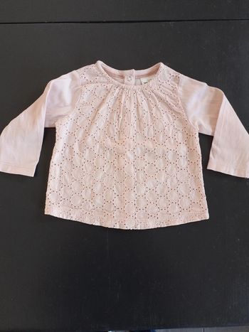 Tee-shirt manches longues 6 mois-Tape à l'œil