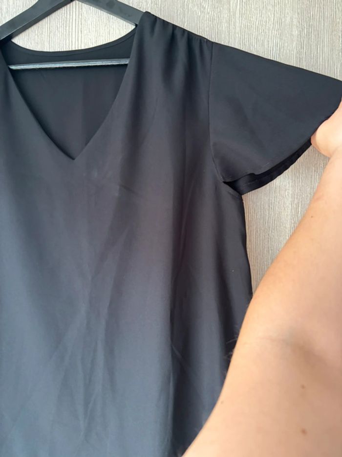 Sublime blouse MC noire - Shein - XL - photo numéro 4