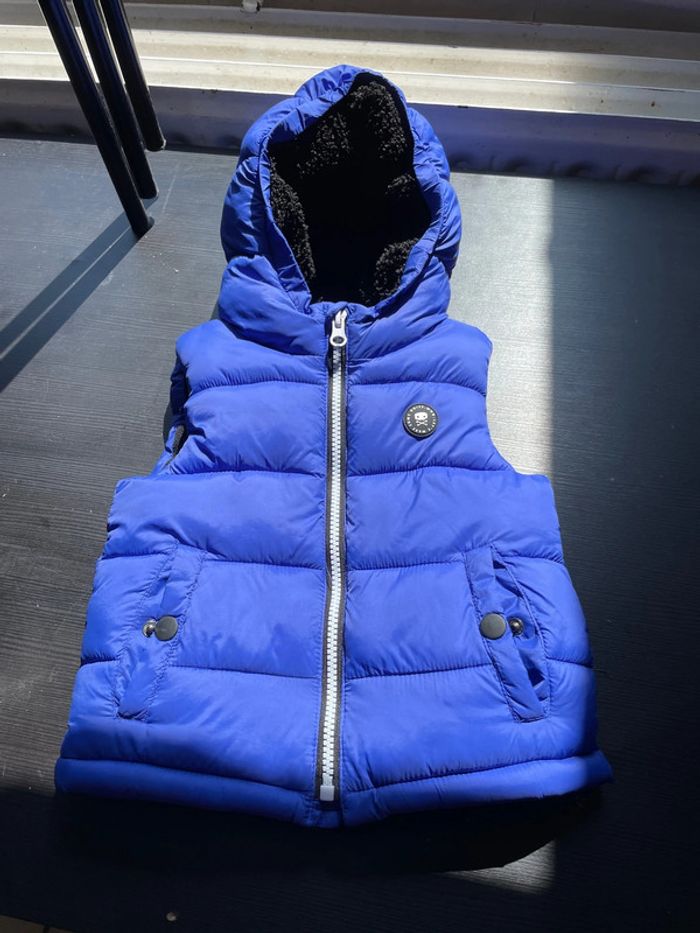 Veste sans manches doublée