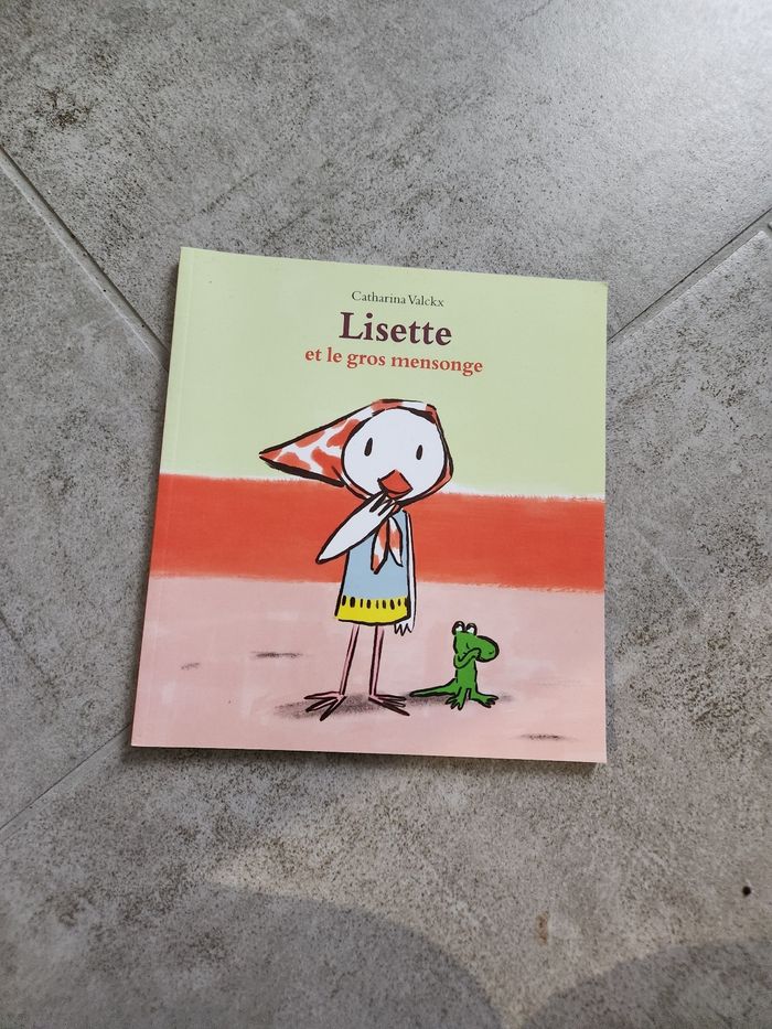 Livre souple enfant : Lisette et le gros mensonge