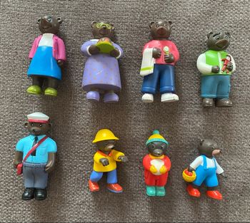 Lot figurines Petit Ours Brun