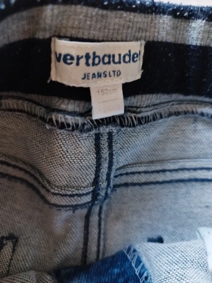 Short jean Vertbaudet 12 ans - photo numéro 2