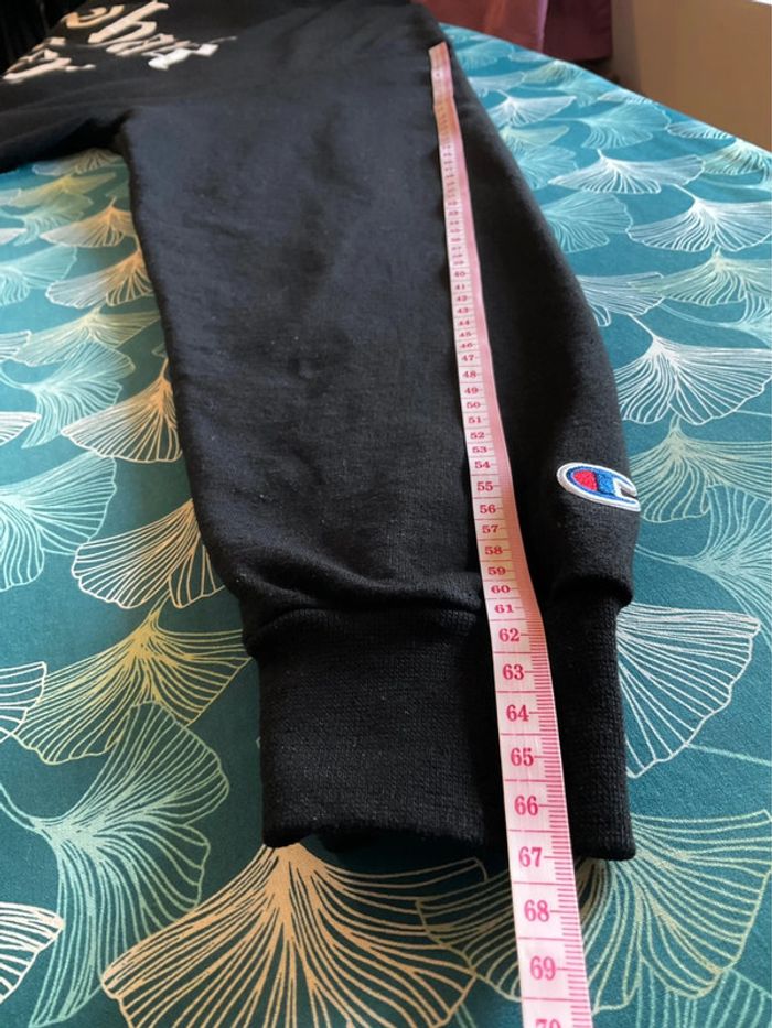 Sweat graphique à col rond noir pour homme Champion Shark Gang taille XL 248 - photo numéro 8