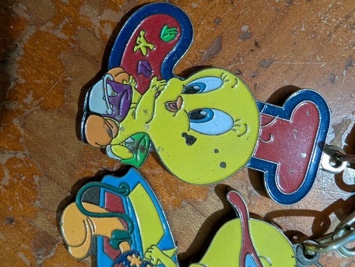 Porte clefs titi vintage - photo numéro 3