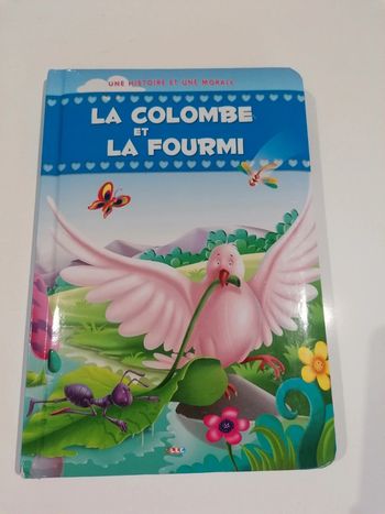 Livre la colombe et la fourmi📘