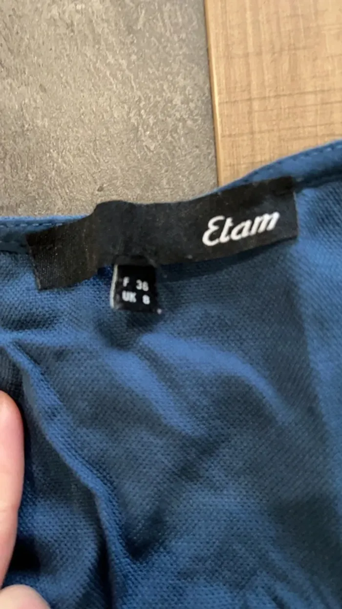 Combi short femme, Etam, taille 36 - photo numéro 2