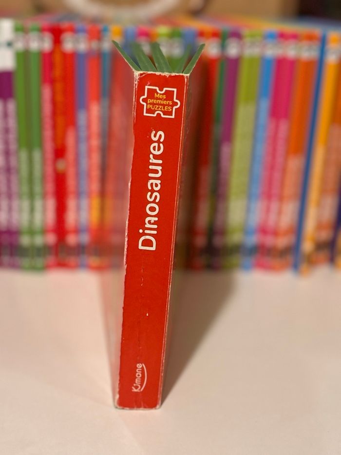 Livre bébé Mes premiers puzzle dinosaures - photo numéro 3