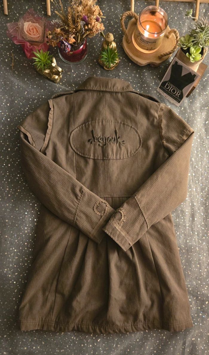 Manteau kaki Beyouk - photo numéro 11