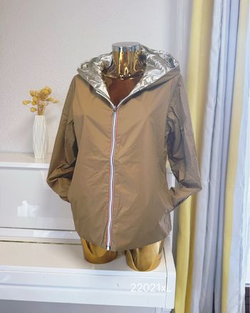 Veste camel doré imperméable taille XL 🌸
