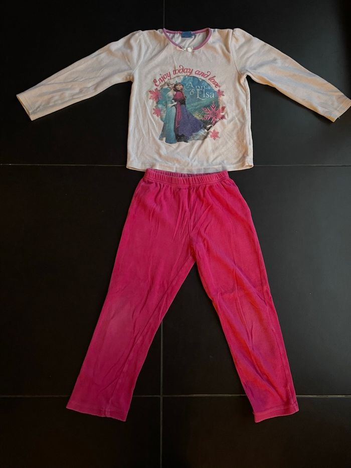 Pyjama velours fille Disney 8 ans - photo numéro 2