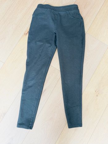 Pantalon legging gris noir en M