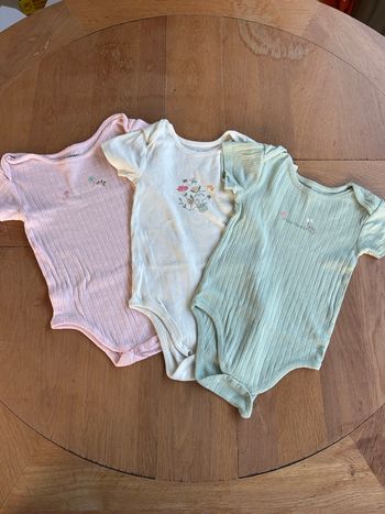 Lot 3 Bodies Taille 36 Mois Orchestra 