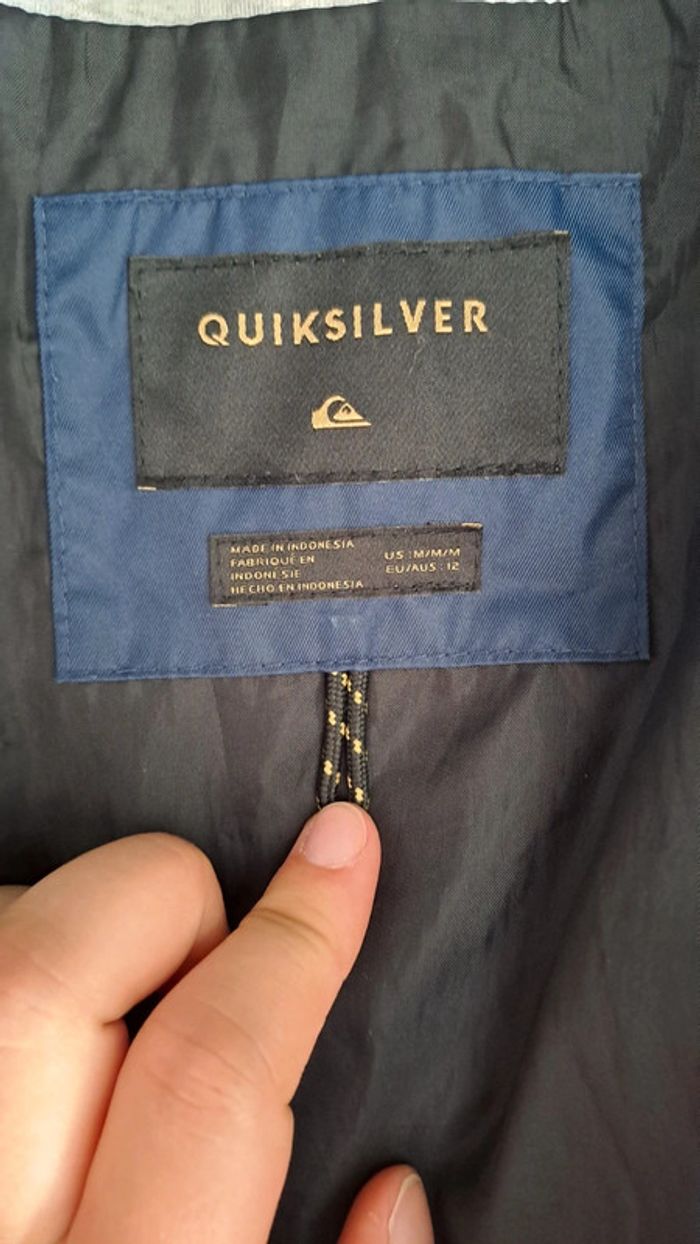 Blouson bleu marine Quicksilver - photo numéro 4