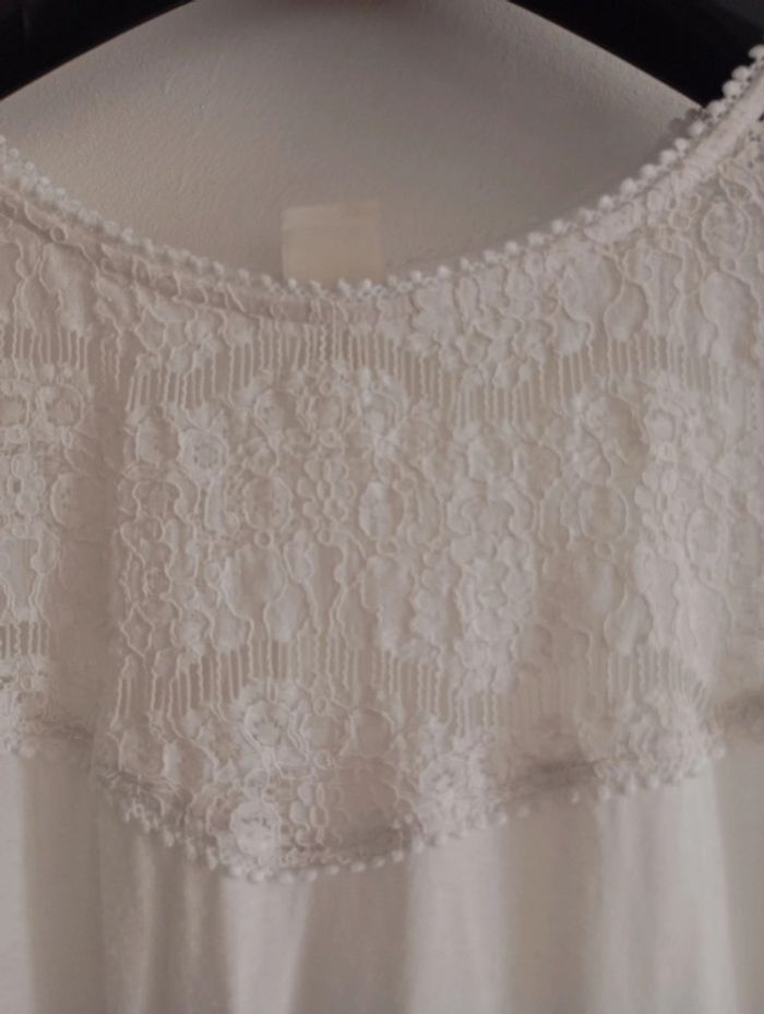 Haut blanc H&M TXL - photo numéro 5