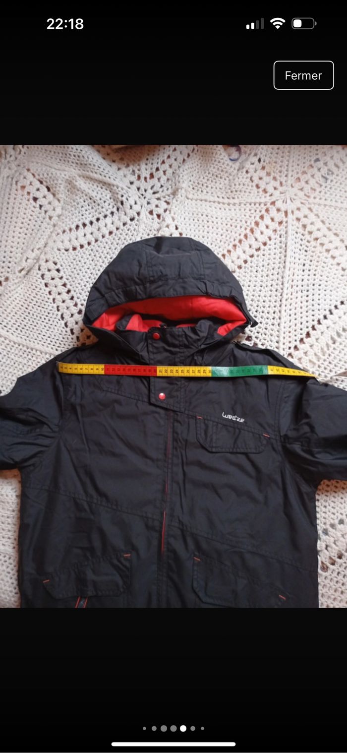 Manteau à capuche imperméable - photo numéro 7