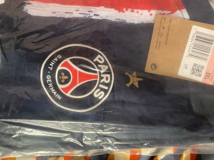 Maillot de foot PSG Étoile  officiel collector rare - photo numéro 4