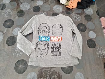 Tee shirt avangers 5 6 ans