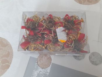 6 décorations de noël