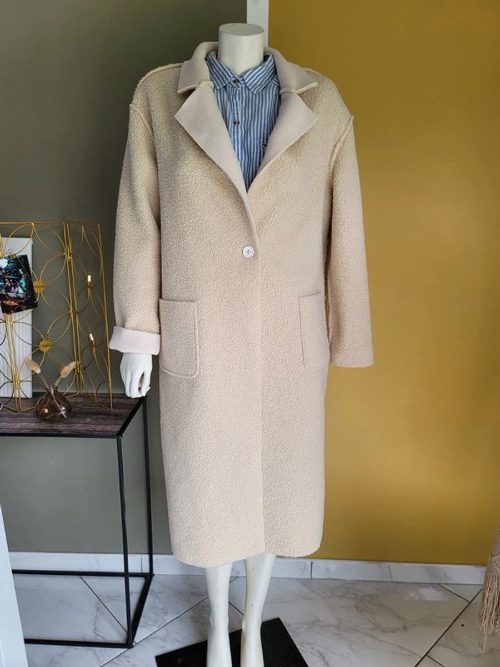 Manteau HEINE réversible neuf – Taille 36/38 Valeur : 130€