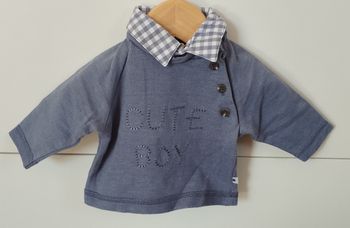 Pull garçon 1 mois tape à l'oeil