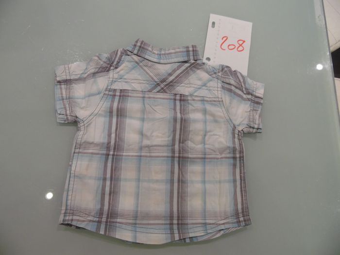 chemise 6 mois manche court tape a l'oeil - photo numéro 2
