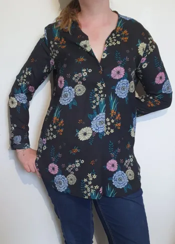 Blouse fleurie