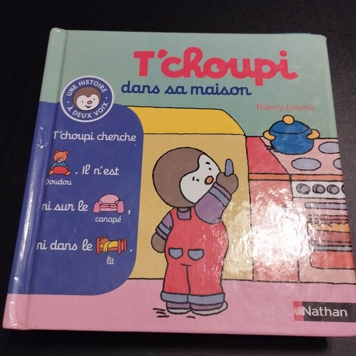 Livres Nathan enfants T'choupi une histoire a deux voix lot de 5 - photo numéro 5