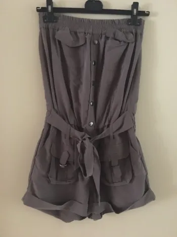Combishort taupe