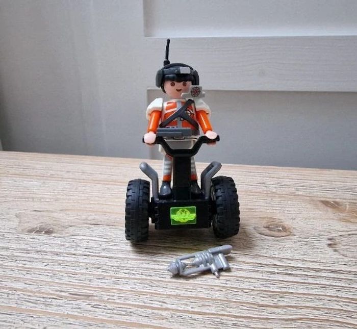 5296 Playmobil Agent secret et gyropode