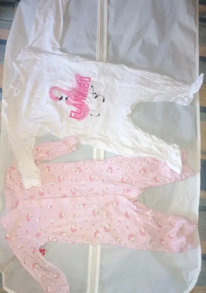 Lot de 2 pyjamas / 6 mois - photo numéro 3