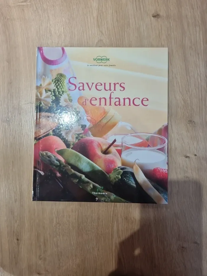 Livre saveur d'enfance thermomix