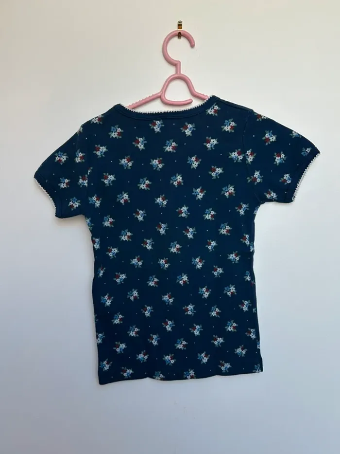 Maillot de corps fille petit bateau 6 ans - photo numéro 2