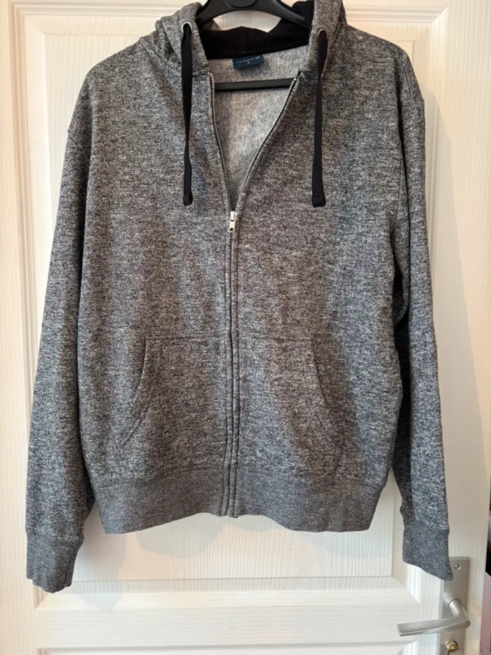 Sweat zippé homme
