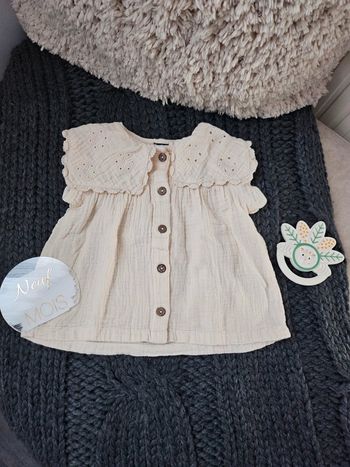 Chemise bébé fille