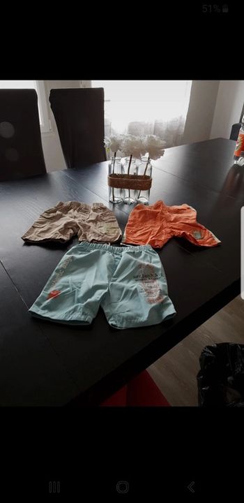3shorts 6mois
