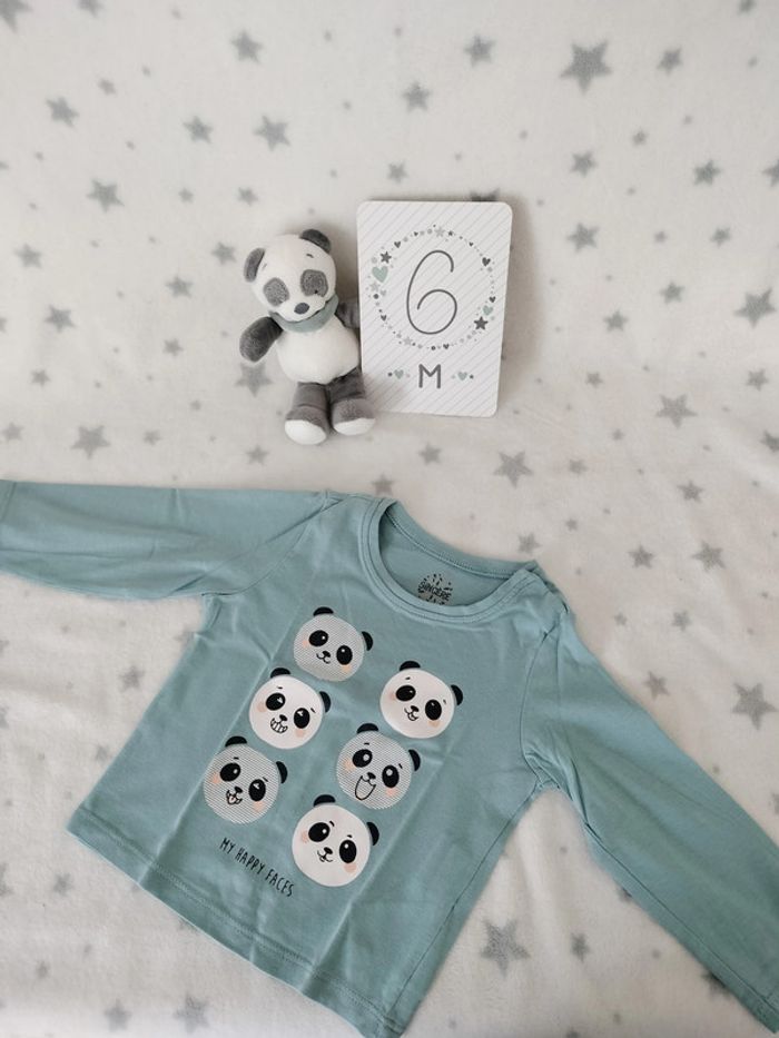 Duo de t-shirts Manches longues - animaux sauvages - photo numéro 3