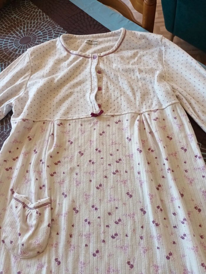 Chemise de nuit femme taille xxl rêves et contes - photo numéro 2