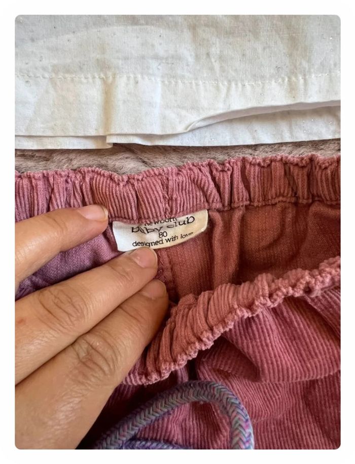 Ensemble short / chemise fille 6 mois - photo numéro 2