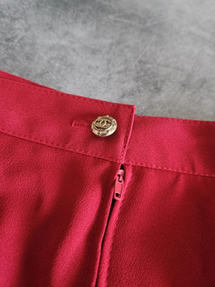 Jupe midi femme - Taille 48 / 4XL - Rouge - photo numéro 6