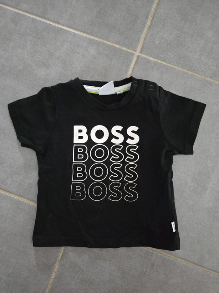 Tee shirt noir Hugo boss