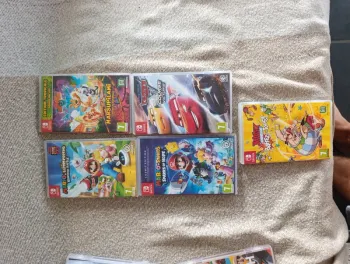 Lot de 5 jeux switch