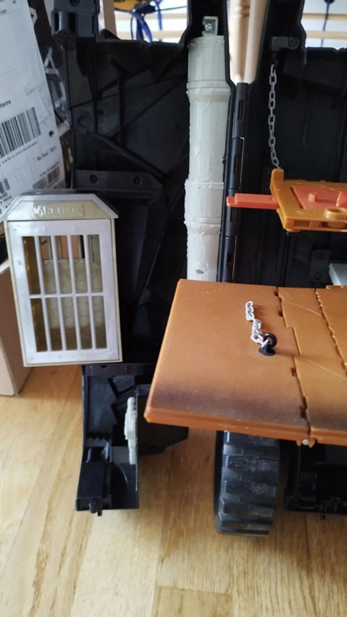 Batman Begins Playset Mattel Batmobile Gotham City Tumbler Transforming vintage - photo numéro 2