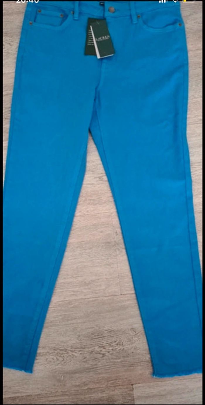 Jean Ralph Lauren bleu - photo numéro 4