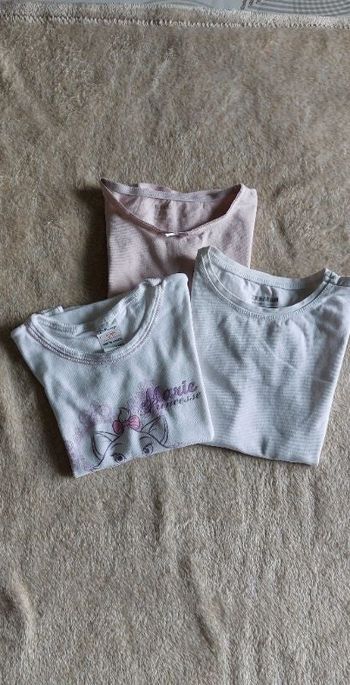 Maillot corps manches courtes fille 3 ans