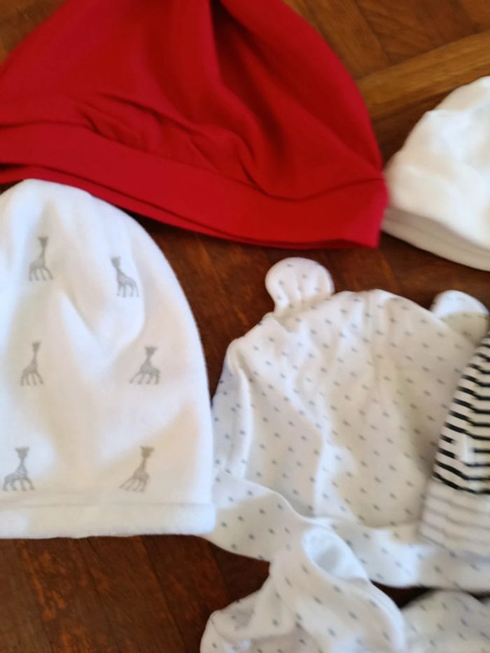 Lot 8 bonnets de naissance - photo numéro 11